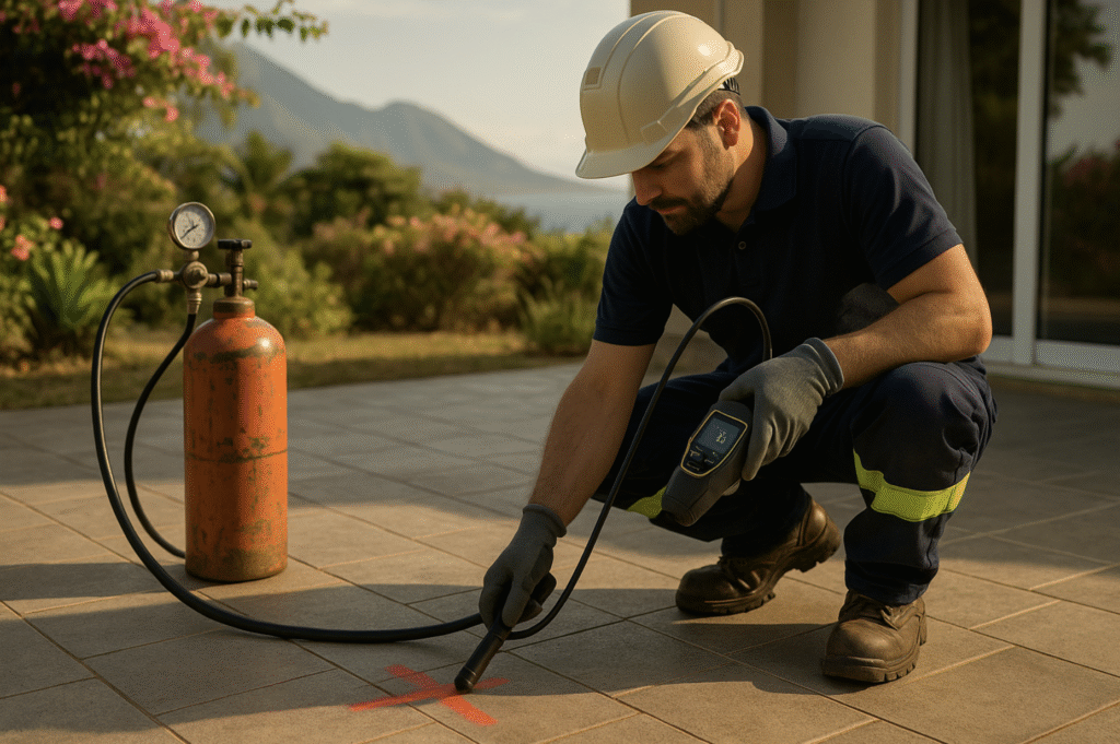 Comment le gaz traceur localise les fuites avec une précision millimétrique ?