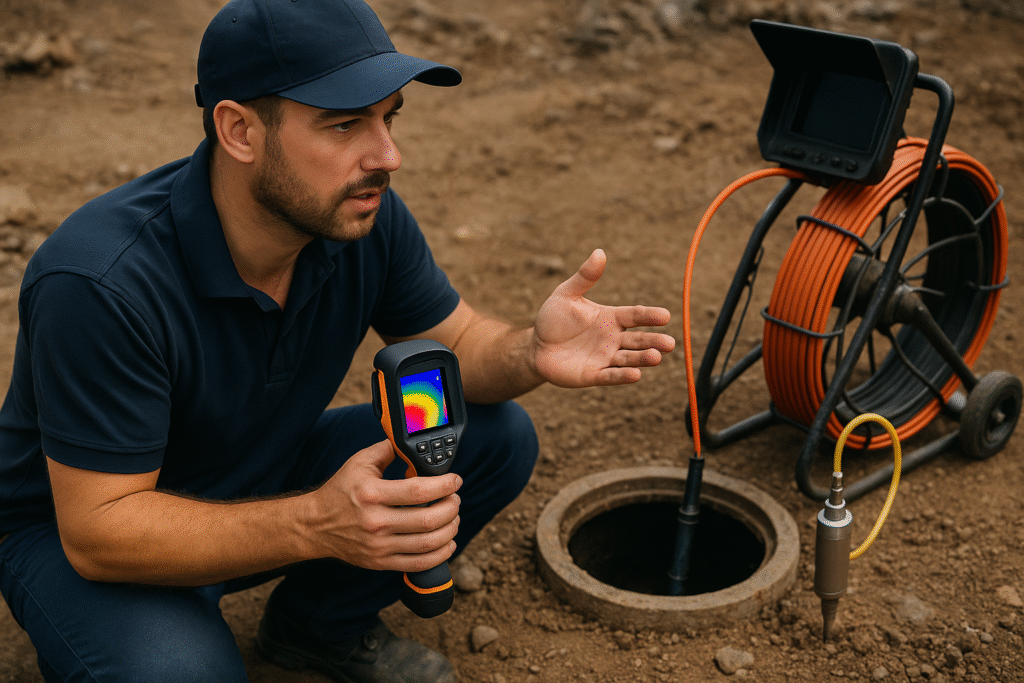 Recherche de fuites d'eau à La Réunion